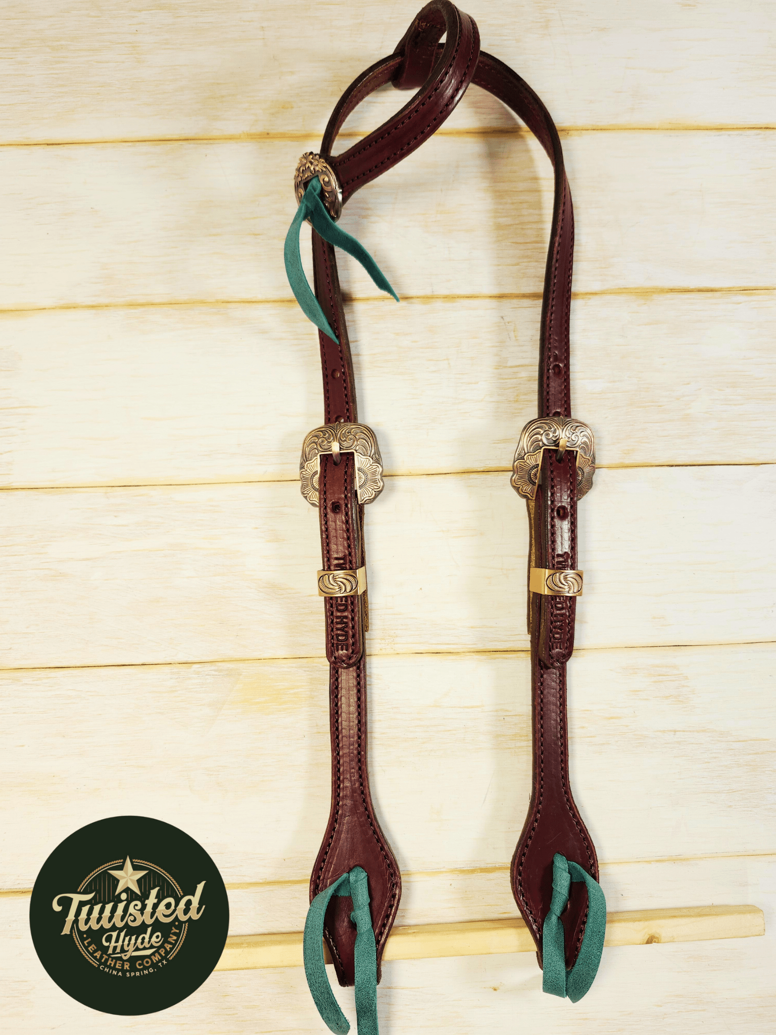 Single Ear Headstall - Twisted Hyde Leather Co.