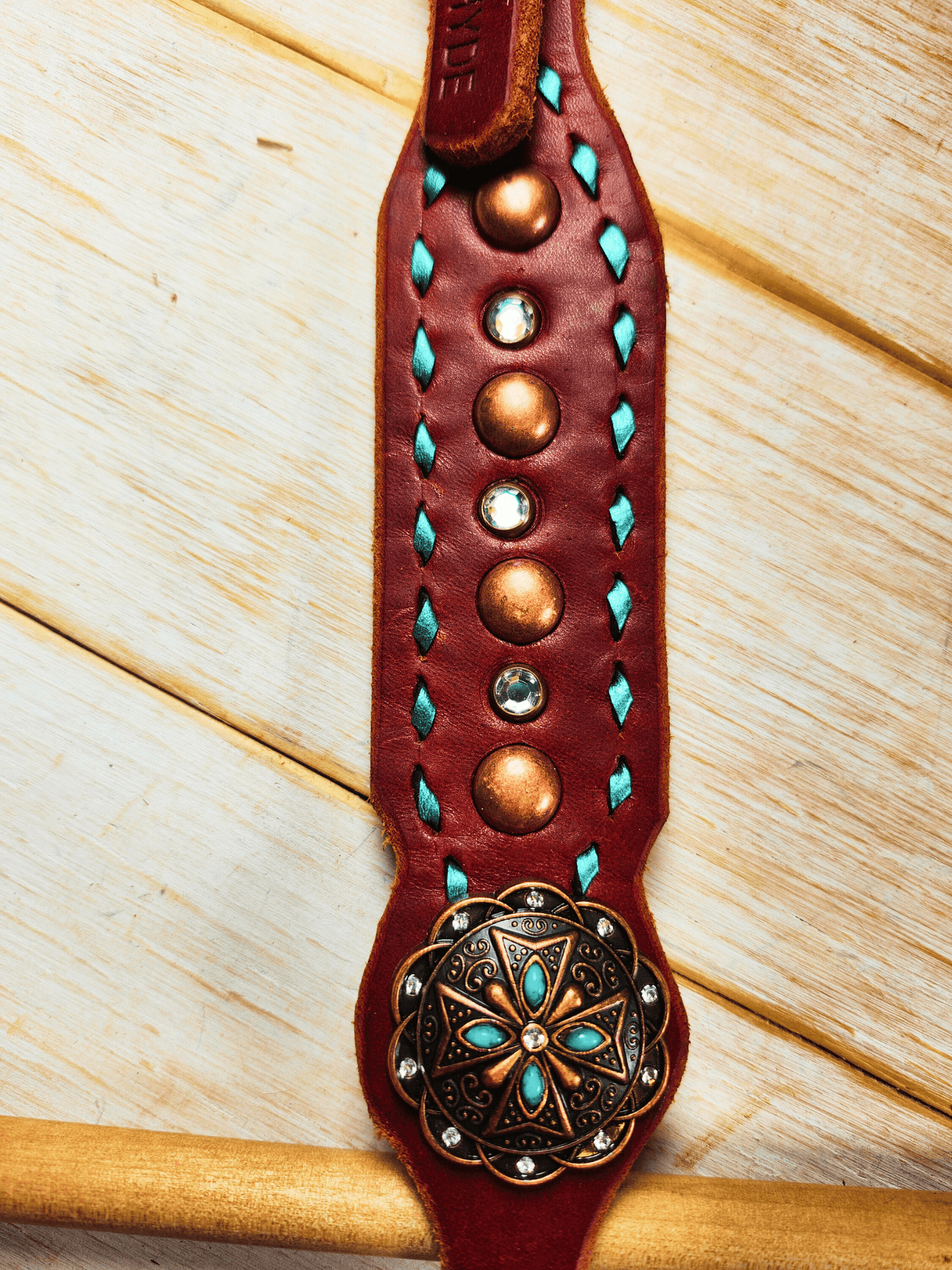 Single Ear Headstall - Twisted Hyde Leather Co.