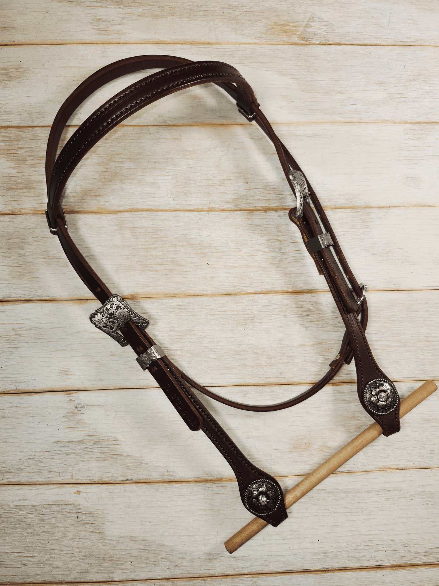 Small Draft/Cross Browband - Twisted Hyde Leather Co.