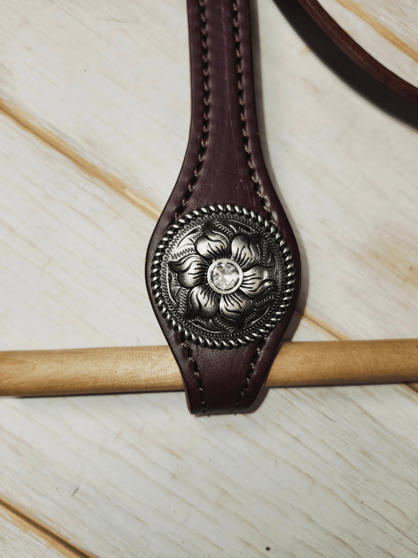 Small Draft/Cross Browband - Twisted Hyde Leather Co.