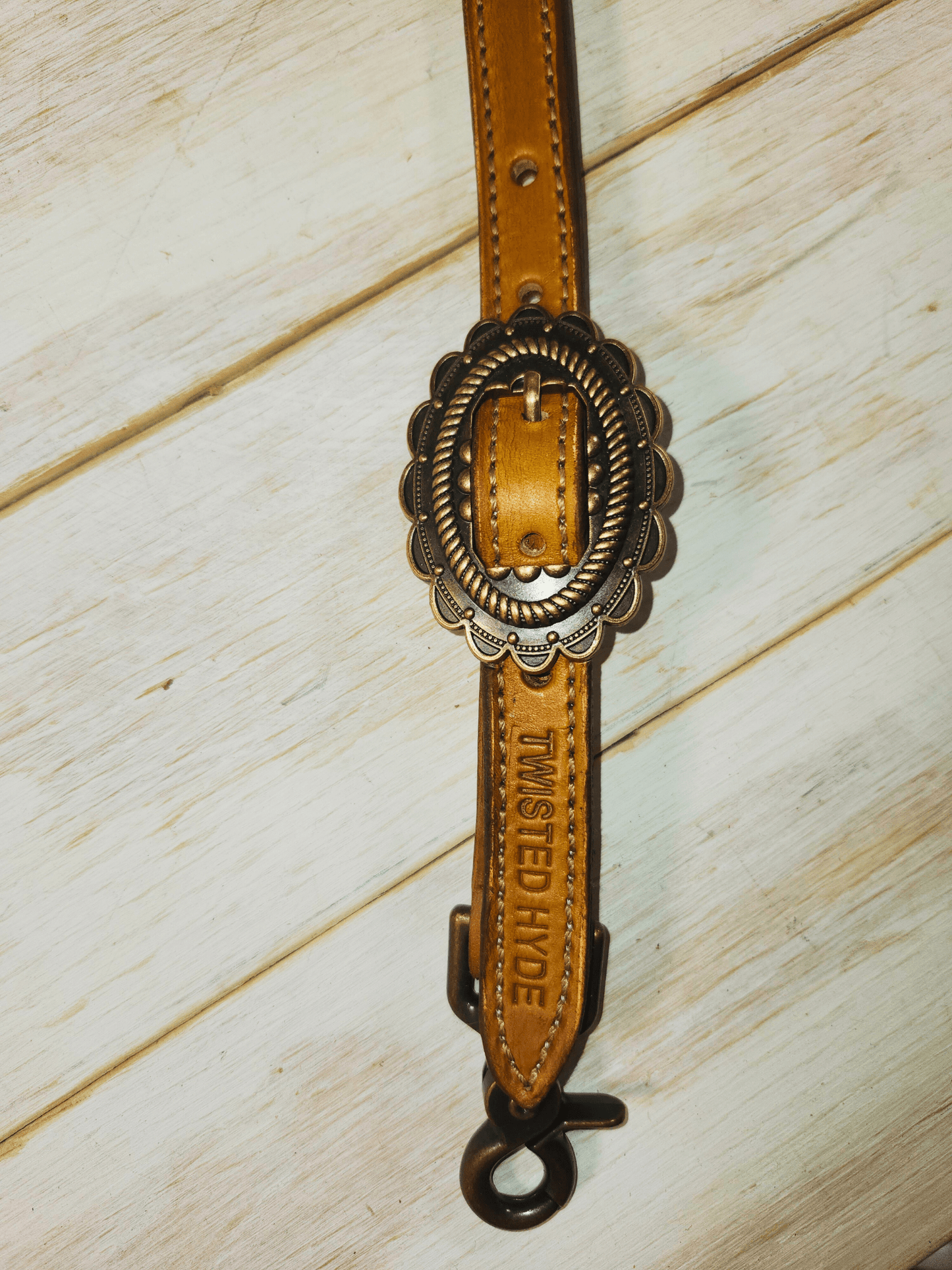 Tan and Wool Inlay Set - Twisted Hyde Leather Co.