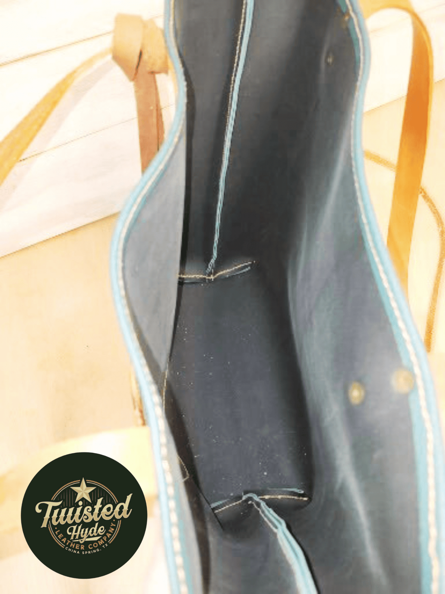Tote Bag Green - Twisted Hyde Leather Co.