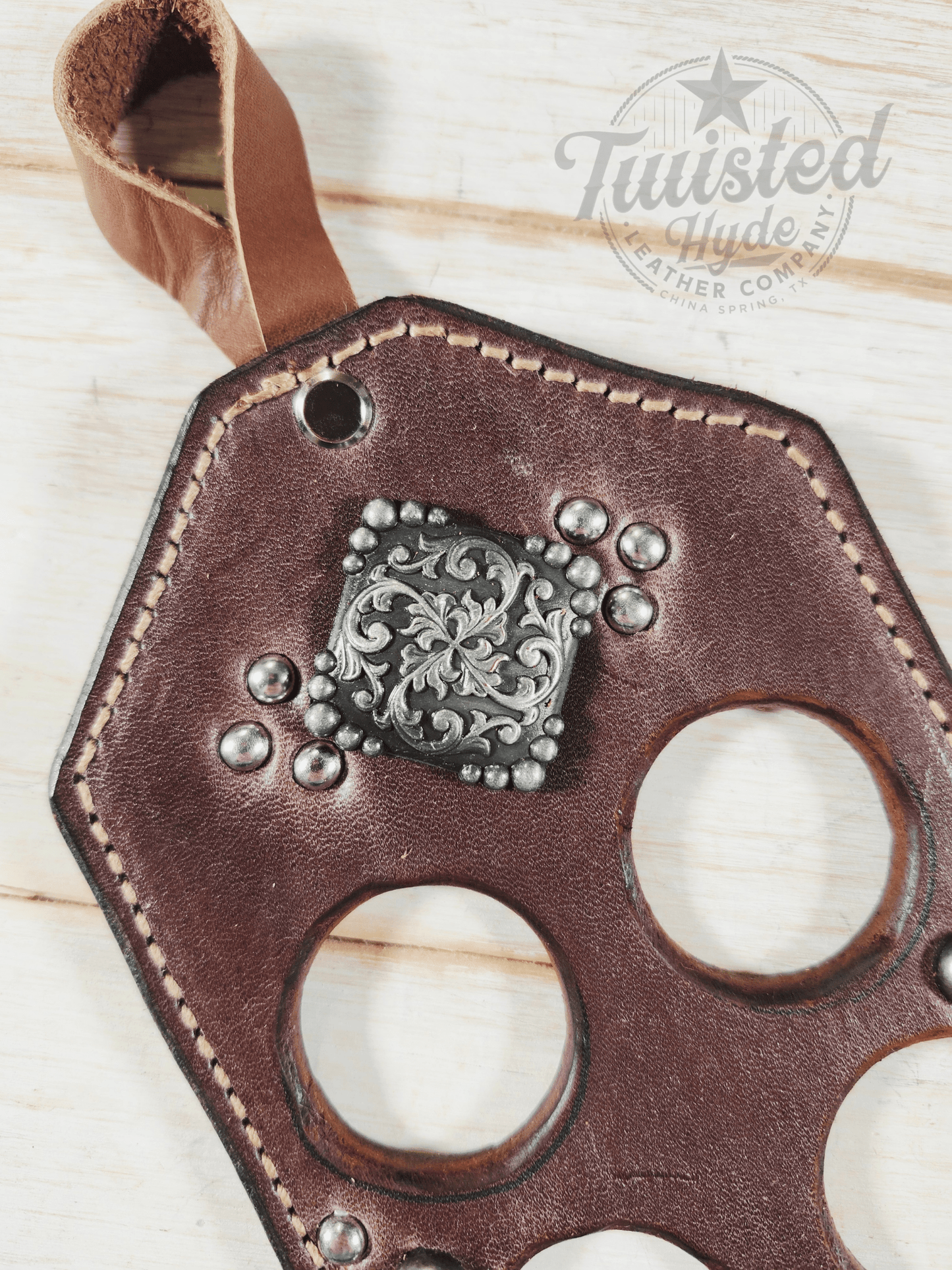 Wild Rag Holder - Twisted Hyde Leather Co.