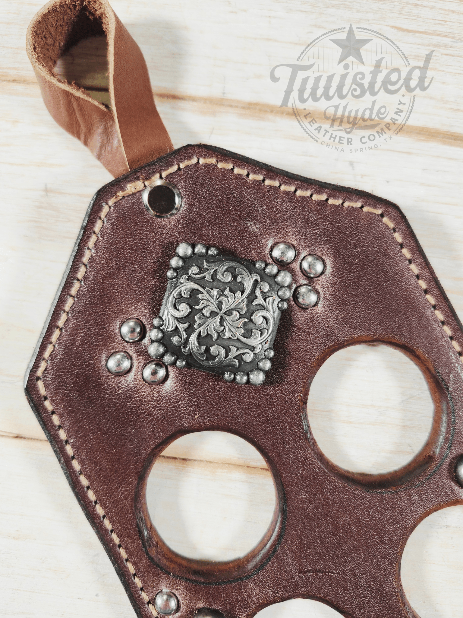 Wild Rag Holder - Twisted Hyde Leather Co.