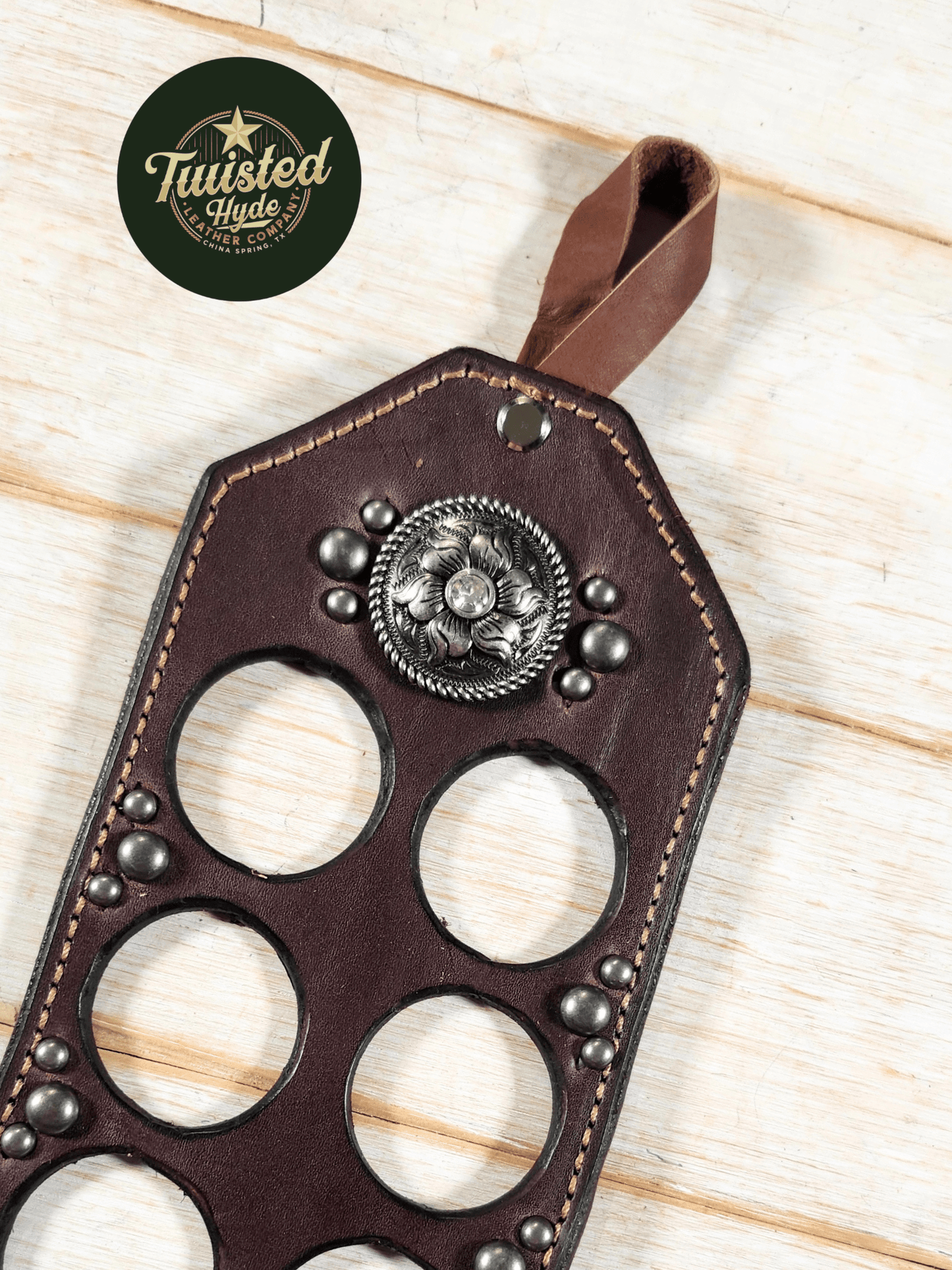 Wild Rag Holder - Twisted Hyde Leather Co.