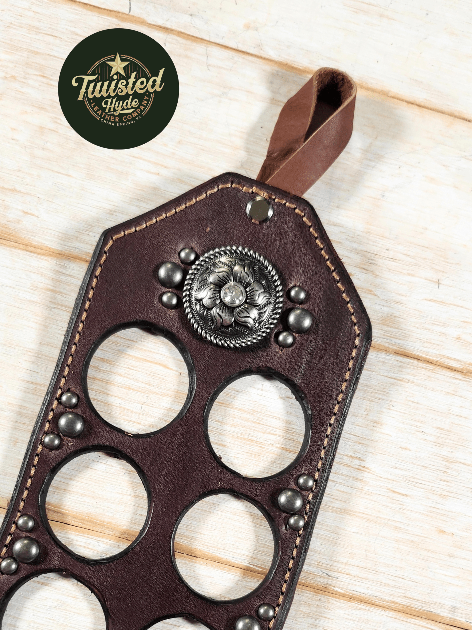 Wild Rag Holder - Twisted Hyde Leather Co.