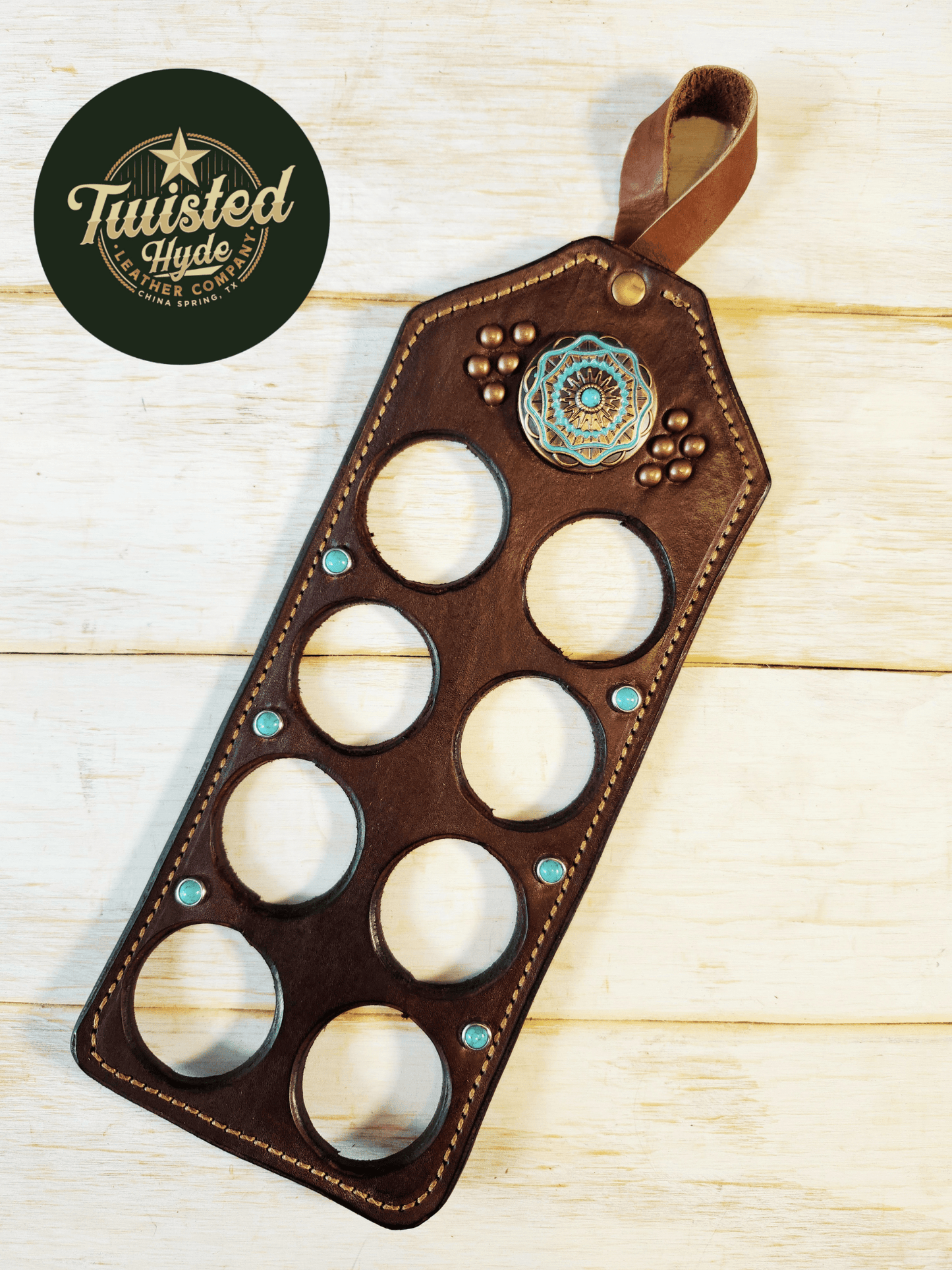 Wild Rag Holder - Twisted Hyde Leather Co.