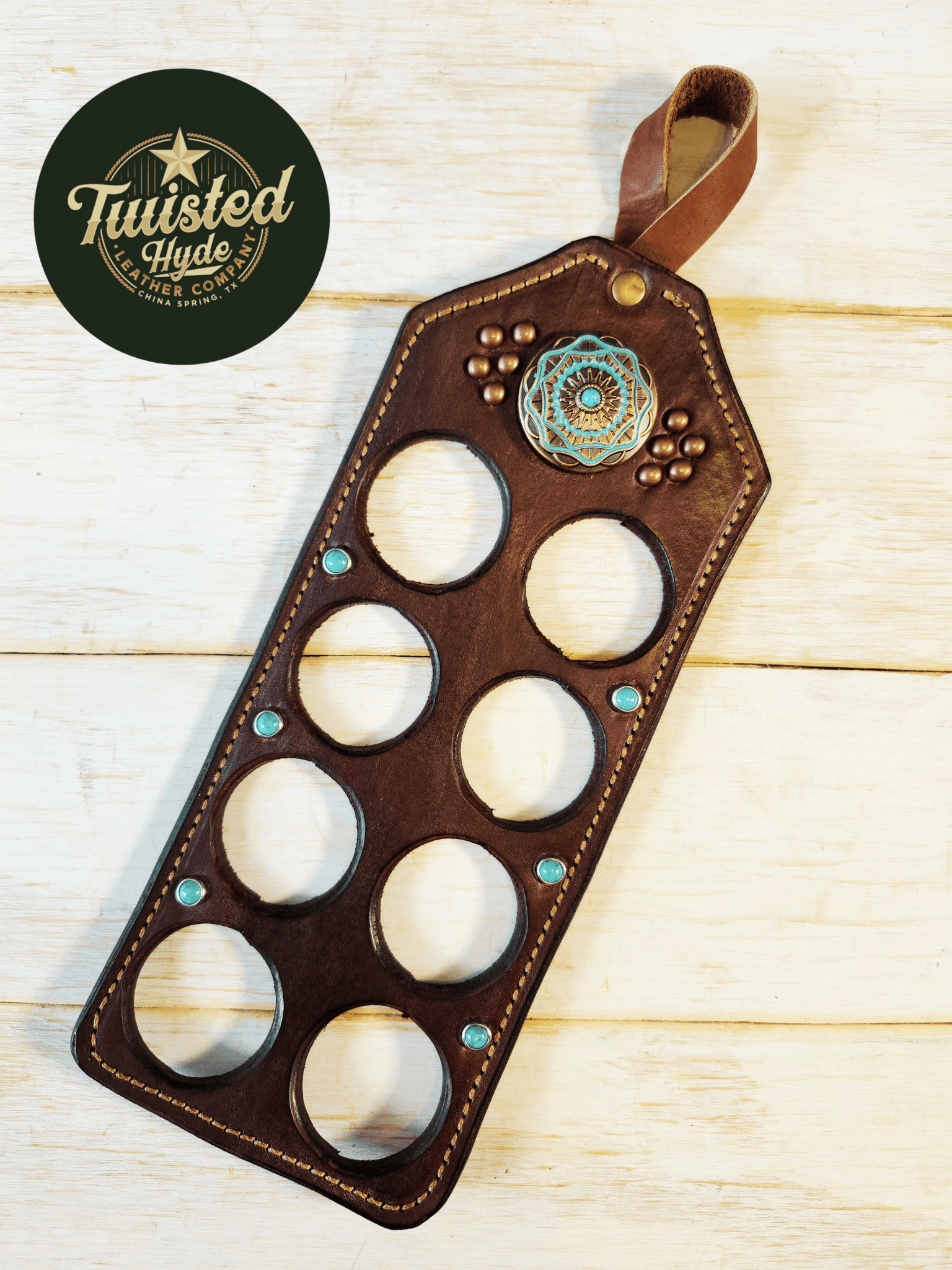 Wild Rag Holder - Twisted Hyde Leather Co.