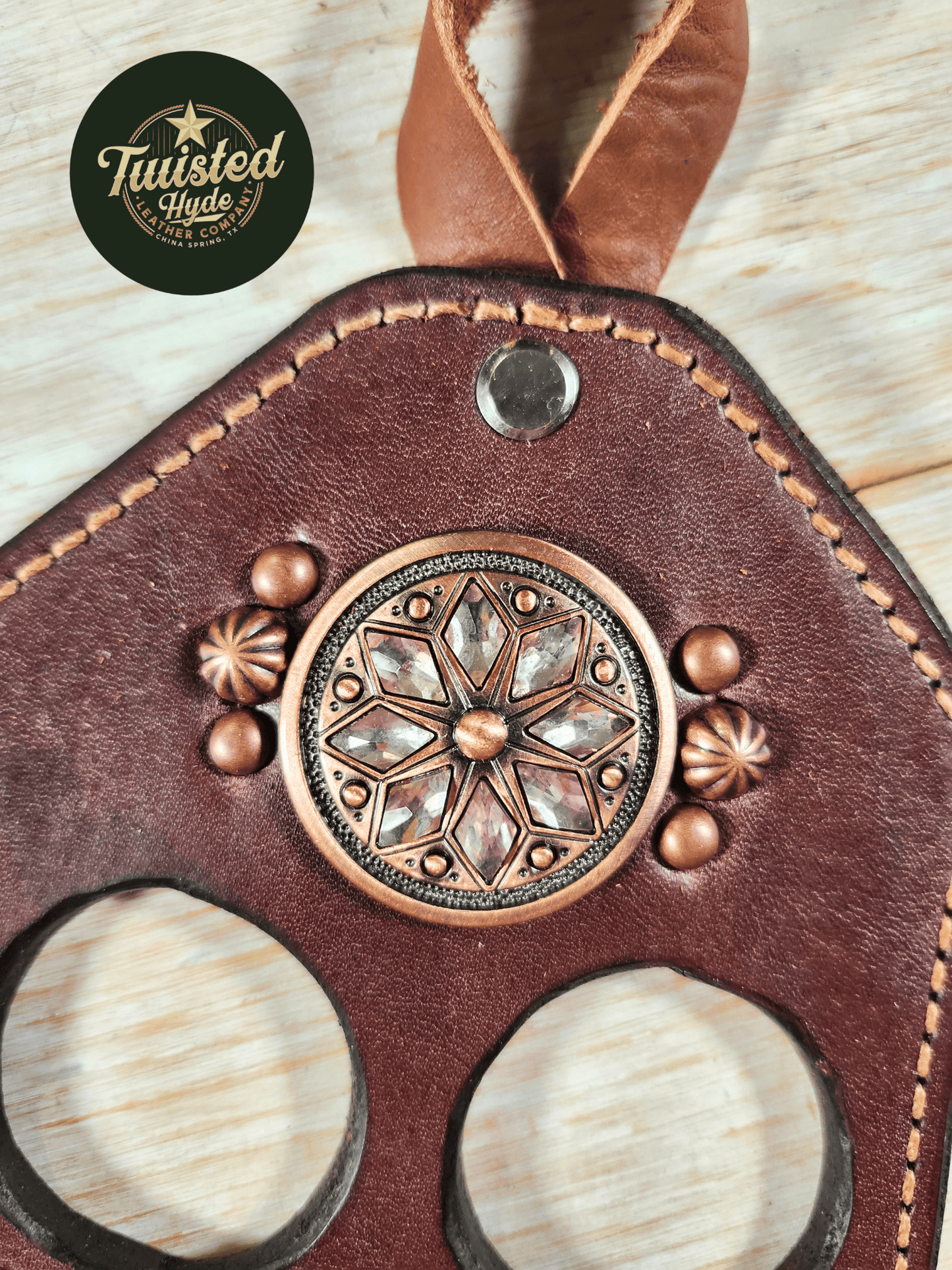 Wild Rag Holder - Twisted Hyde Leather Co.