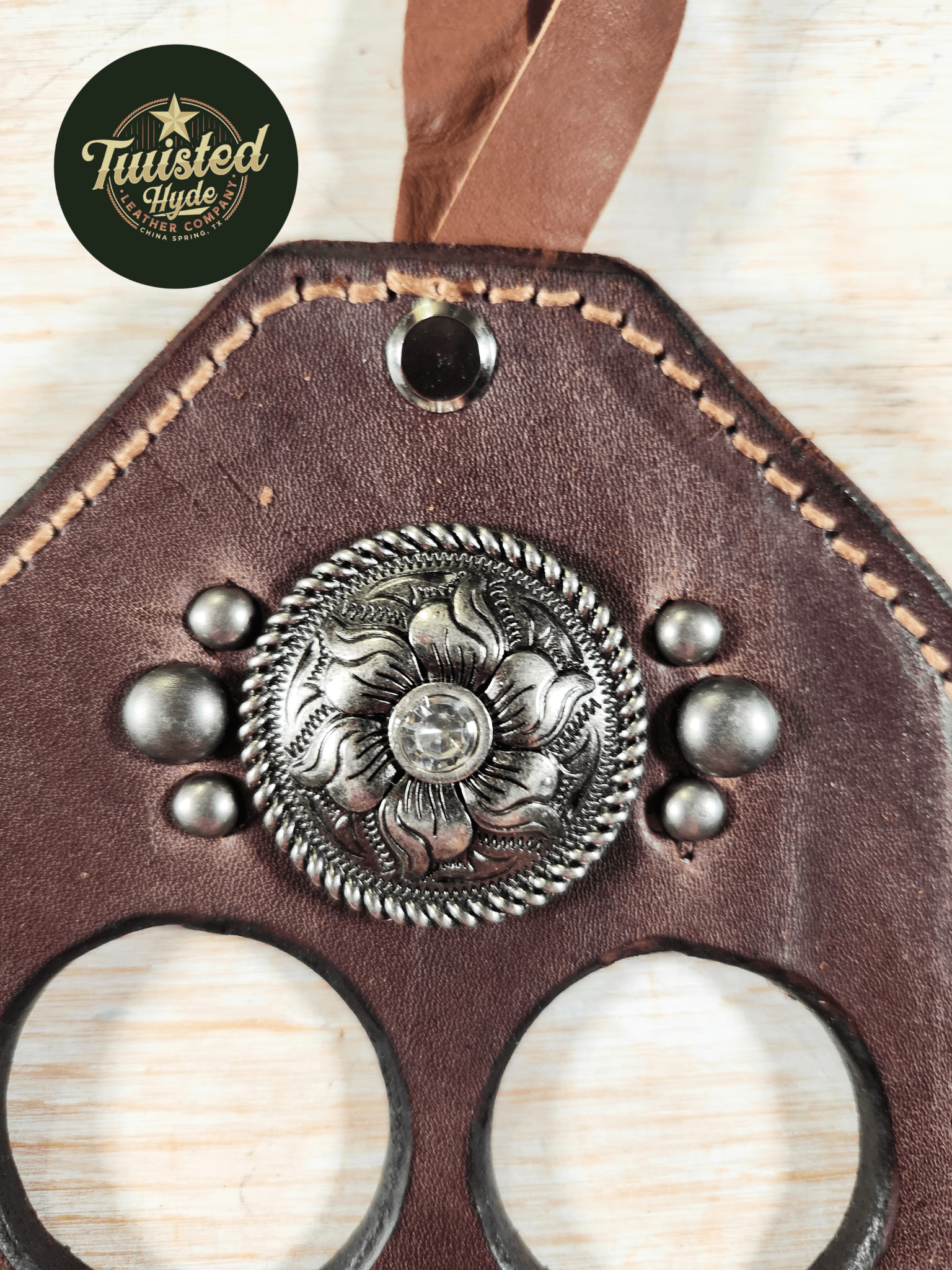 Wild Rag Holder - Twisted Hyde Leather Co.