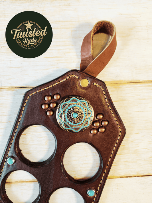 Wild Rag Holder - Twisted Hyde Leather Co.