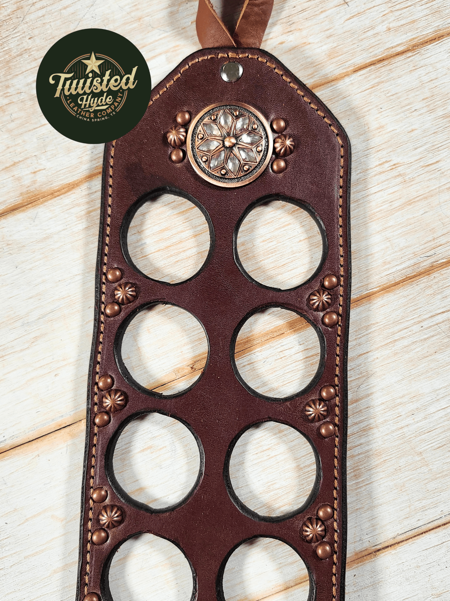 Wild Rag Holder - Twisted Hyde Leather Co.