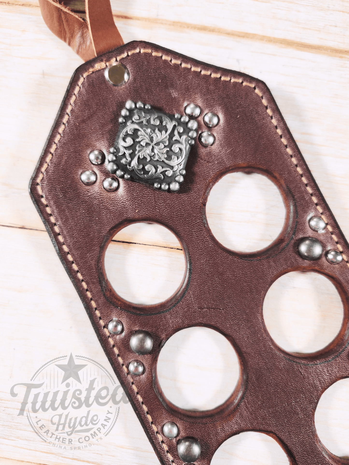 Wild Rag Holder - Twisted Hyde Leather Co.