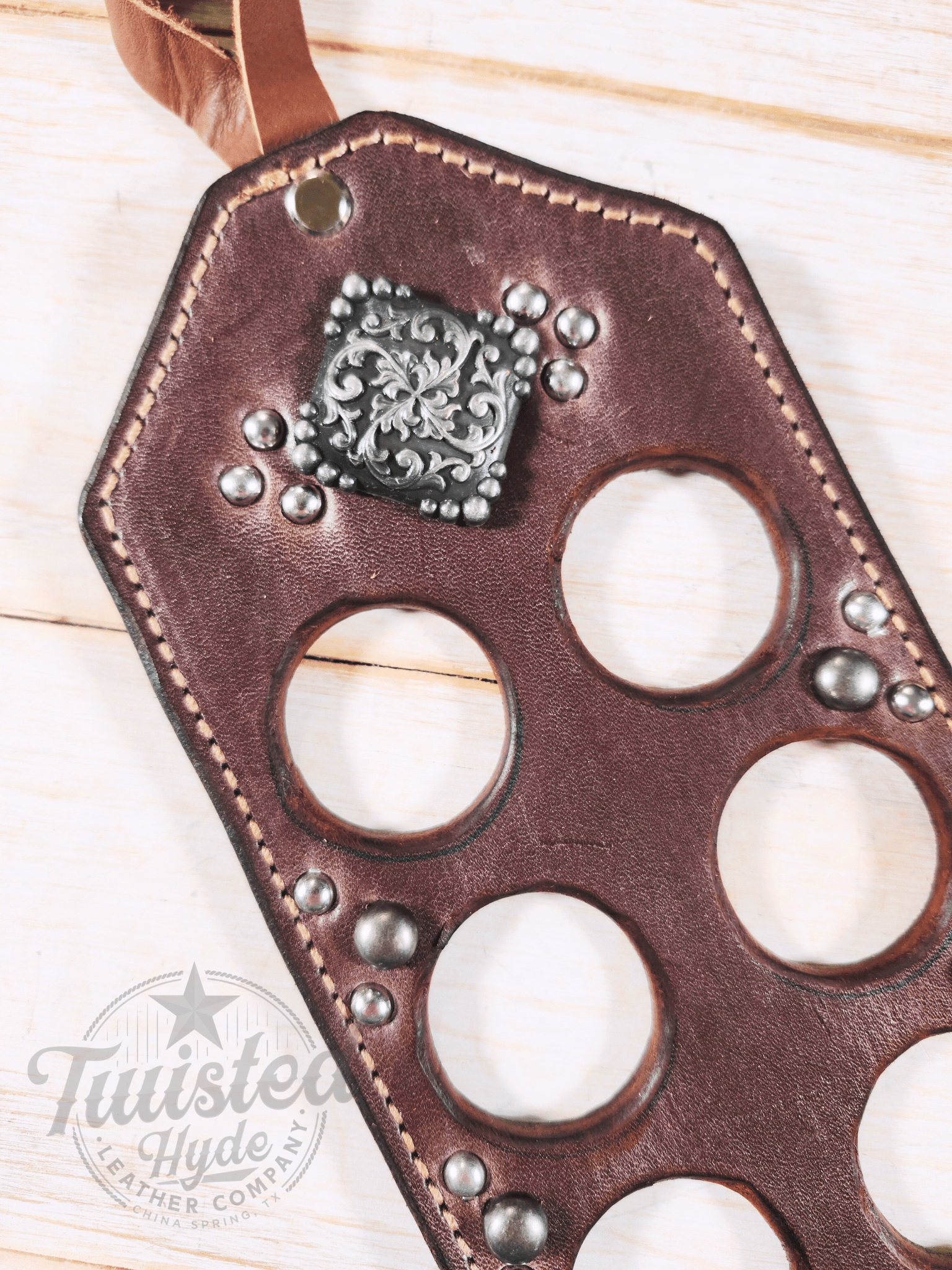 Wild Rag Holder - Twisted Hyde Leather Co.