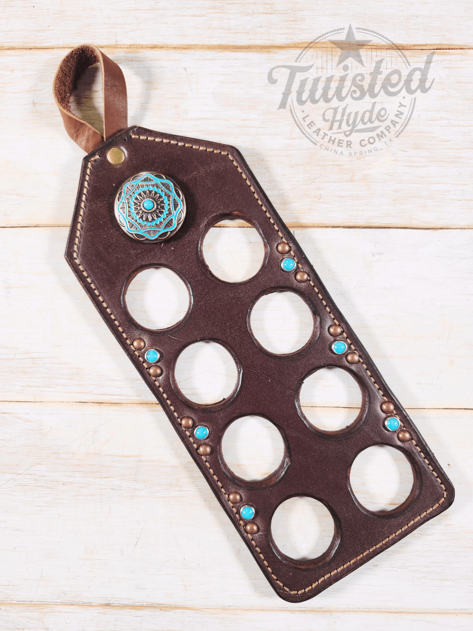 Wild Rag Holder (Copy) - Twisted Hyde Leather Co.