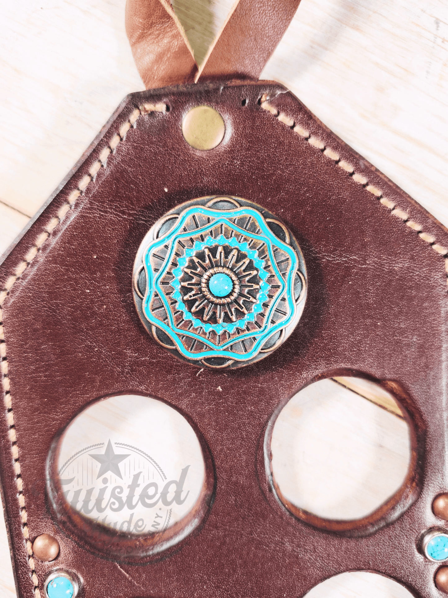 Wild Rag Holder (Copy) - Twisted Hyde Leather Co.