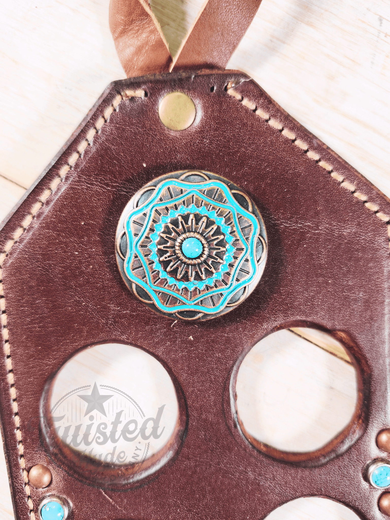 Wild Rag Holder (Copy) - Twisted Hyde Leather Co.