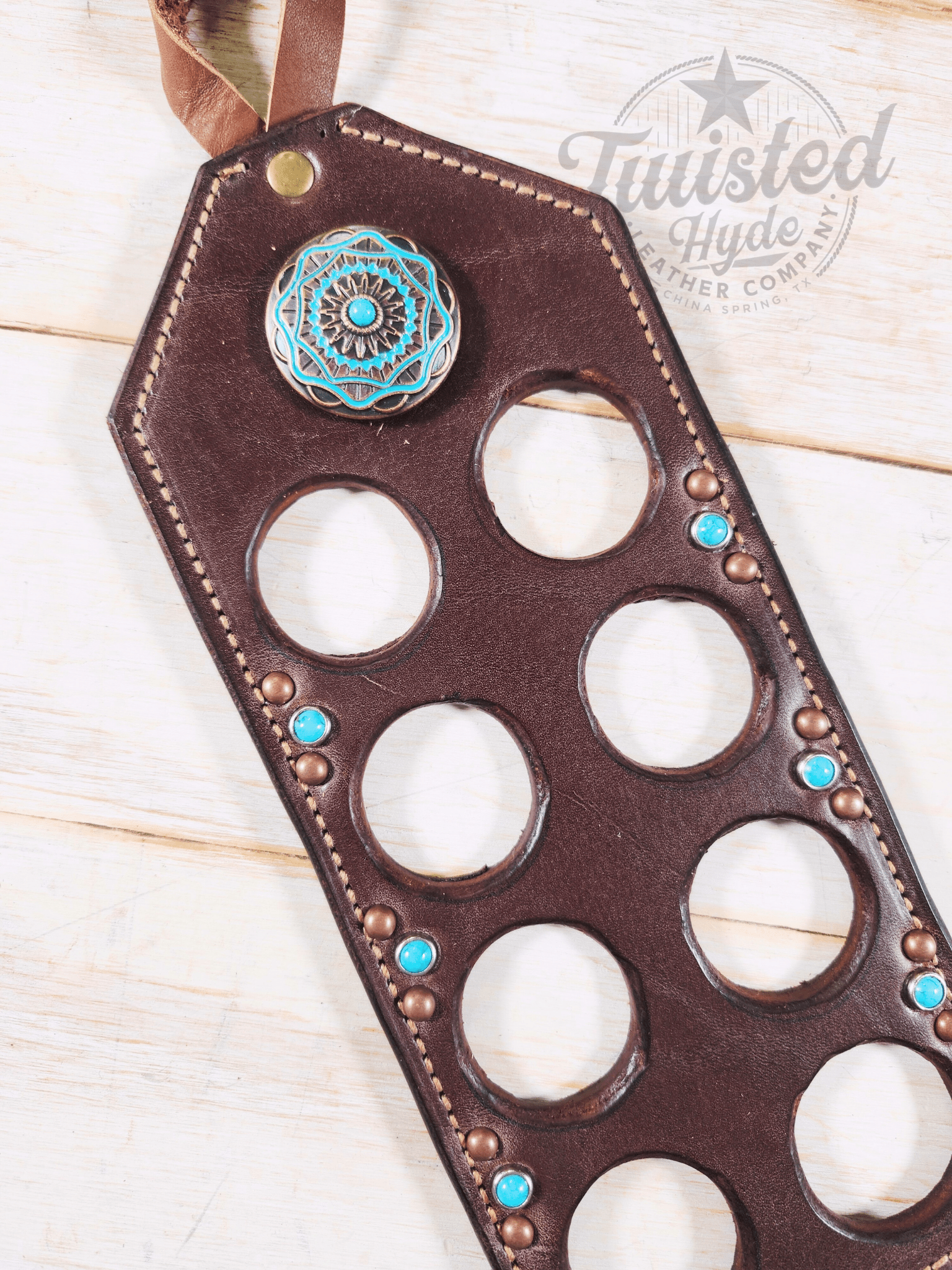 Wild Rag Holder (Copy) - Twisted Hyde Leather Co.