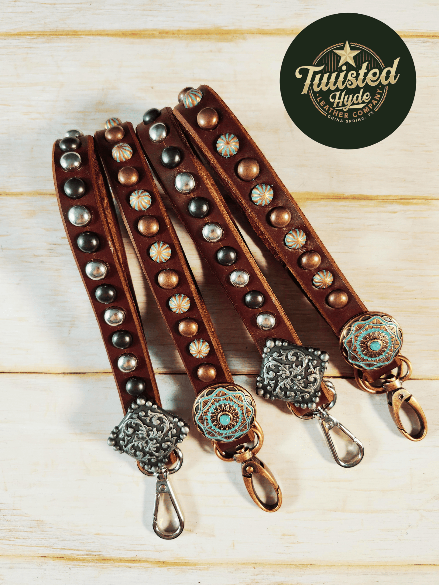 Wrirstlet Keychain Strap - Twisted Hyde Leather Co.