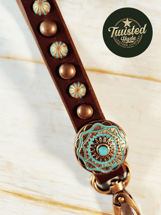 Wrirstlet Keychain Strap - Twisted Hyde Leather Co.